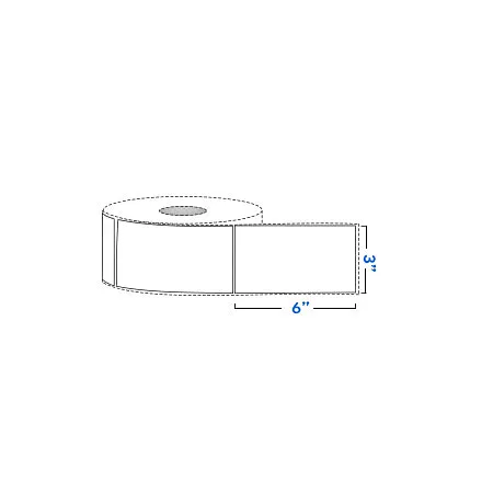 Rollo de Etiqueta 2.3" x 1.3" Térmico Directo  1,500 Etiquetas Grado: A