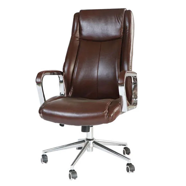 Sillón Ejecutivo en PU leather, Marron