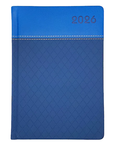 Agenda Ejecutiva 2026 para Planificación Anual,  Tapizado Azul - Pointer AG-2026-49