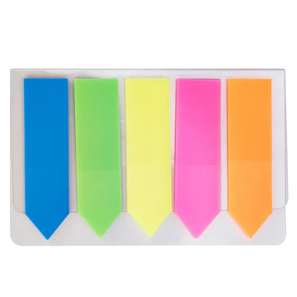 Nota Adhesiva (Post-it) Identificador Banderita, 5 Colores